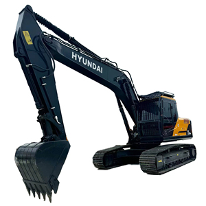 Excavadora de cadenas HYUNDAI HX220HD usada de 22 toneladas, bien mantenida, de segunda mano, original de Corea, con pocas horas de uso y certificación CE. - Product Image 6