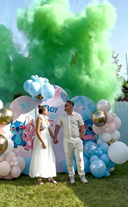 Nouveau produit : Kit complet de révélation de sexe pour garçon ou fille, avec <span class=keywords><strong>machine</strong></span> à fumée en poudre, télécommande électronique et contrôle de la poudre de grande taille - Product Image 6