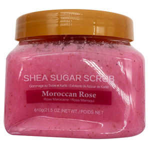 Gommage Au Sucre Et <span class=keywords><strong>Karite</strong></span> Corps Gommage Peau Lisse Anti Acné Blanchissant Exfoliant Polonais Nettoyage En Profondeur African Gommage Corps - Product Image 5