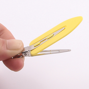 Vente en gros, Meilleure vente : Barrettes <span class=keywords><strong>à</strong></span> cheveux en plastique simples, sans pli, pour maquillage et soin du visage, fixation des franges latérales - Product Image 6