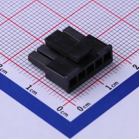 Connecteur femelle MOLEX 436450500 1 rangée 5 broches 3 mm noir 43645 UL94V-0 -40 ℃ ~+105 ℃   Connecteur fil-fil/carte pour boîtier