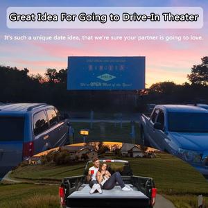 Matelas Gonflable de Voyage Grand Format en PVC Floqué pour Tente, Camping, Camion - Pliable - Product Image 5