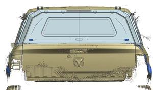 Couvre-lit de ramassage 4x4 accessoires tout-terrain auvent de camion pour <span class=keywords><strong>2022</strong></span> <span class=keywords><strong>Ram</strong></span> 1500 Limited avec lit de 5,7 pieds et avec Rambox - Product Image 2