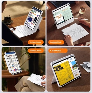 Clavier Magique à Glissière Professionnel Compatible <span class=keywords><strong>iPad</strong></span> Pro 11 Pouces et <span class=keywords><strong>Air</strong></span> 6, Étui de Protection avec Pièces Détachables Magnétiques - Product Image 3