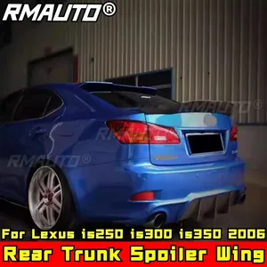 For Lexus Is250 Is300 Is350 2006 Body Kit Rear Wing Glossy <b>Black</b> R Style Rear <b>Trunk</b> Splitter Rear <b>Trunk</b> Wing Car Accessories - Product Image 2