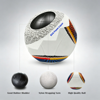 Ballon de football personnalisé taille 5 en PU pour compétition, entraînement de club, 420g, ballon de match officiel avec logo personnalisé, commande en gros