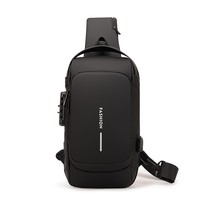 Bolsos de Hombro Marksman 2024 con Carga USB para Hombre, Mochila Antirrobo para Ciclismo al Aire Libre, Bolsos de Hombro de Diseñador para Hombre