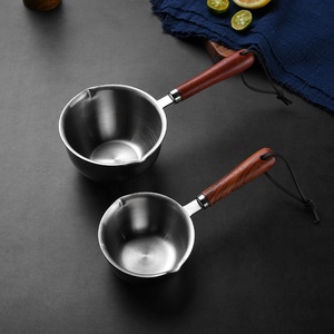 Kitchen Baking Cake Tools Non-Stick <strong>Stainless</strong> <strong>Steel</strong> Milk Pots Oil Splash <strong>Pan</strong> Egg Pancake <strong>Stainless</strong> <strong>Steel</strong> <strong>Frying</strong> <strong>Pan</strong> - Product Image 5