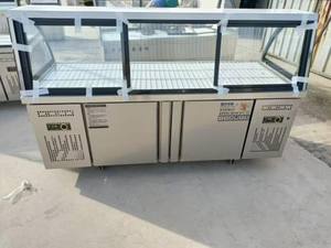 Süpermarket restoran ekran buzdolapları hazır gıda vitrin kabinleri ekran sayaçları soğutucular buzdolapları - Product Image 6