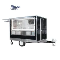 JX-FS280 Kleine Friteuse Voedsel Winkelwagen/Voedsel Keuken Truck/BBQ Grill Voedsel Trailer