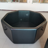 Bain de glace gonflable de haute qualité avec logo personnalisé, plusieurs tailles, portable, en PVC, pour bain froid