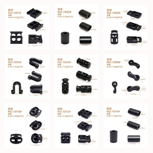 ZINC METAL <strong>LACE</strong> CORD END STOPPER <strong>LOCK</strong> #1001 - Product Image 6