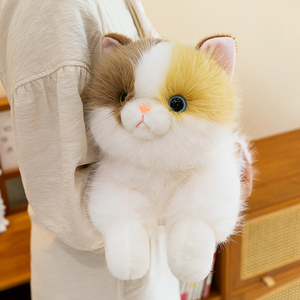 Juguete de Peluche Musical Electrónico de Gato Acogedor al por Mayor con Botón de Sonido en la Pata, Muñeco de Peluche Musical, Regalo para Niños y Amigos - Product Image 6