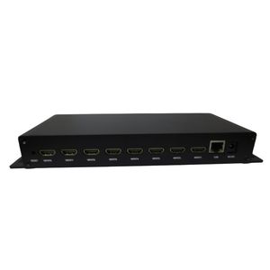 ตัวเข้ารหัสสื่อ IPTV แบบมืออาชีพ 8 ช่องสัญญาณ H.265 สำหรับการสตรีมสด - Product Image 1