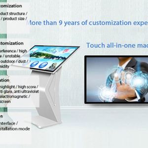 Tốt nhất bán 32/43/50/49/55 inch thông minh LED kiosk dọc LCD quảng cáo hiển thị màn hình cảm ứng phương tiện truyền thông thang máy kỹ thuật số biển - Product Image 4