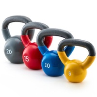 Kettlebells en vinyle en fonte de haute qualité en gros couleur 24kg gymnastique à domicile Fitness musculation