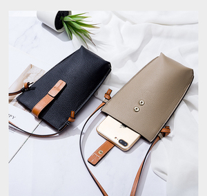 Fashion Casual Premium GenuineLeather Mobile <strong>Cell</strong> <strong>Phone</strong> Pouch Shoulder Purse <strong>Bags</strong> Case Crossbody for Women With Card Holder - Product Image 6