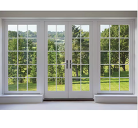 Modelos de Ventanas Francesas Modernas VOBO con Apertura Vertical, Puertas y Ventanas de Vidrio con Aleación de Aluminio, Aislamiento Térmico