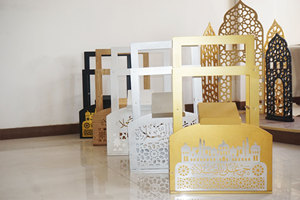 Supporto <span class=keywords><strong>in</strong></span> <span class=keywords><strong>Legno</strong></span> per Preghiera del Ramadan, Supporto per Corano con Tappetino da Preghiera, Organizzatore e Decorazione per la Casa, Regalo - Product Image 4