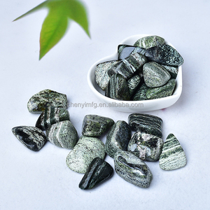 1-5 ס""מ טבעי שחור זברה אבן נפילה יין יאנג צ'אקרה איזון כיס אבן נפילה אבן חן ריפוי אבן דקל - Product Image 6