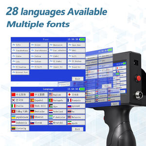 Imprimante à jet d'encre manuelle portable personnalisable Carton PVC portable Date Numéro de série Code à barres Étiquette en cuir pour Flex Egg Marque - Product Image 6