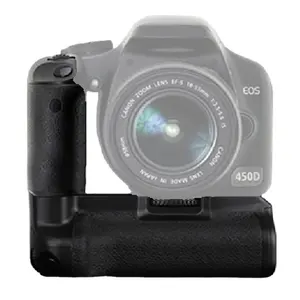 BGE5バッテリーグリップBG-E5 Canon Rebel XSi XS T1i 450D 500D1000Dデジタル一眼レフカメラに適した垂直射撃ハンドル