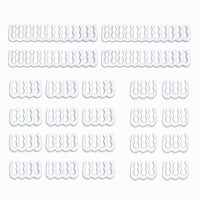 Weiman UpHere – Kit de 24 clips de gestion de câbles pour boîtier PC et GPU (8 broches, 6 broches, 4+4 broches, 24 broches)