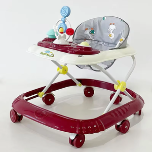 Trotteur Bébé Simple avec Musique, Poussette d'Apprentissage Premiers <span class=keywords><strong>Pas</strong></span>, Vélo Évolutif Assis-Debout, Installation Facile, Vente en Gros à Prix Abordable - Product Image 2