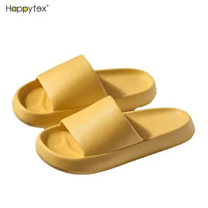 OEM Custom Black Slides Footwear Sandal EVA Custom Logo Slippers High Quality EVA Slipper Making Machine For Women Lady