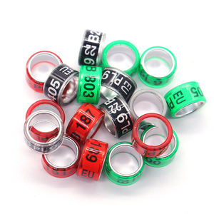 Vogel Been Band Rechte Been <span class=keywords><strong>Ring</strong></span> Voor Vogel 8Mm Duif Poot Ringen Custom Logo Naam Vlag Telefoonnummer - Product Image 4