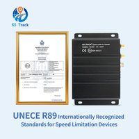 Limitador de Velocidad GPS KS100A 4G 2G con Rastreo en Tiempo Real, Alarma de Exceso de Velocidad, Aplicación Android, 1 Año para Gestión de Flotas de Vehículos