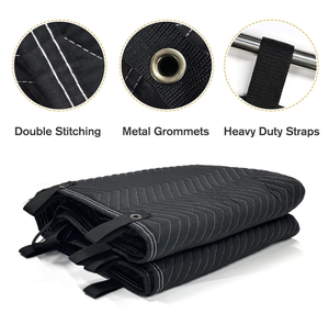 Soundproof <strong>Blanket</strong> with Grommets, Heavy Duty Sound Dampening Noise Reducing <strong>Blanket</strong> for Workshop, Basement, <strong>Laundry</strong>, Acoustic - Product Image 5