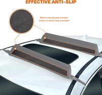 Support de toit universel pour kayak, planche de surf, canoë, antidérapant et robuste