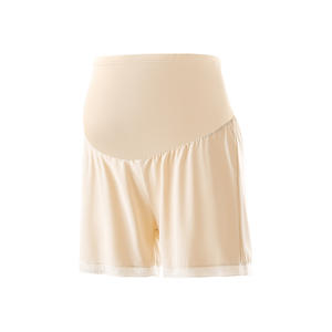 Pantalons de sécurité pour femmes enceintes Crystal d'octobre, <span class=keywords><strong>taille</strong></span> haute et <span class=keywords><strong>taille</strong></span> <span class=keywords><strong>basse</strong></span>, respirants, en soie glacée, pour la <span class=keywords><strong>grossesse</strong></span> et l'été - Product Image 2