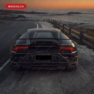 Spoiler posteriore in fibra di carbonio a secco stile <span class=keywords><strong>N</strong></span> LP610 EVO per parti Lamborghini Huracan LP610 EVO - Product Image 2