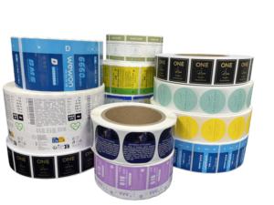 Étiquette adhésive en vinyle imperméable haut de gamme personnalisée pour parfum, surface unie estampée à chaud, autocollant adhésif en feuille d'or laser - Product Image 4