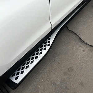 Marchepieds latéraux pour Honda CR-V 2012-2016, motif diamant, installation sans perçage, style fixe, marchepieds extérieurs - Product Image 3