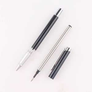 Best Selling Luxury Wholesale Slim Metal Gel <b>Pen</b> With Custom Logo Parker Black Ink Fillable <b>Refill</b> Printing - Product Image 6