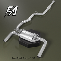 Pour la section mi-queue du système d'échappement de voiture Ford Focus pour améliorer les performances du tuyau d'échappement arrière du chat