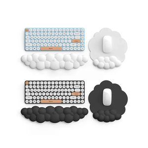 Nhà máy tùy chỉnh phim hoạt hình Gel Bộ nhớ bọt PU cơ sở Non-Slip cảm giác tay thoải mái hỗ trợ cổ tay tấm lót chuột - Product Image 5