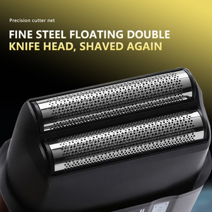 เครื่องโกนหนวด KEMEI รุ่น Km-t418 แบตเตอรี่ลิเธียม 1400mAh พร้อมระบบทำความสะอาดด้วยรังสียูวี ปรับระดับความเร็วได้ 3 ระดับ 10000 รอบต่อนาที มาตรฐานกันน้ำ IPX7 สำหรับผู้ชาย - Product Image 4