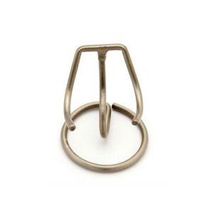 Urne de cendres pour animaux de compagnie métallique de couleur argent durable dans la conception de goutte de larme Ornement de décoration de comptoir exclusif pour les funérailles commémoratives - Product Image 2