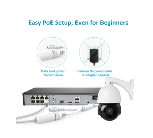 Cámara de Seguridad <span class=keywords><strong>IP</strong></span> PTZ con <span class=keywords><strong>Zoom</strong></span> Óptico de 33X, IR de 100m, PoE, 1080p, 2MP, 5MP, 4K, Alta Velocidad - Product Image 4