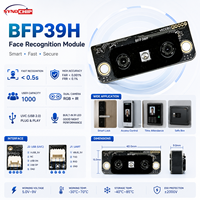 Módulo Biométrico Multimodal Compacto BFP39H, Detección de Vivos por Reconocimiento Facial y Vena de la Palma de la Mano, Módulo UART USB2.0 para Control de Acceso y Asistencia