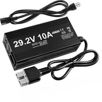 29.2V 10A Lifepo4 Lithium Battery Charger for Bike Scooter Motorcycle RV 8S 24V 25.6V Lipo Li-ion Lifepo4 Battery Charger