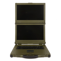 PC Industrial, Laptop Resistente, IP65 Impermeable, 15.6'', Legible Bajo la Luz Solar, Intel I9-13900HK, DDR5, GPU MXM, 64GB, Aluminio