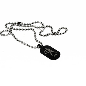 Yunnique - Colgante con signo del zodiaco Libra, de acero inoxidable, unisex, regalo, joyería de constelación - Product Image 5