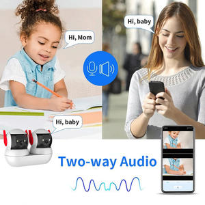 كاميرا Rscamtom داخلية بعدسة 4 ميجابكسل CMOS واي فاي مع كشف الحركة في اتجاهين إنذار صوتي يدعم بطاقة SD - Product Image 3