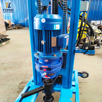 Machine de forage de puits électrique portable de petite taille, vente chaude, vente directe du fabricant, prix d'usine, une machine multifonctionnelle