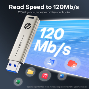 HP 256GB OTG Pendrive Loại C 2in 1 128GB OTG USB Flash Drive cho điện thoại - Product Image 4